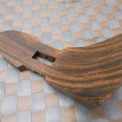 B現品販売24.980円 新品未使用 沖縄三線専用 未塗装紫檀棹 実