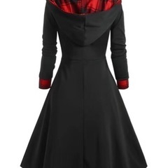 【新品】チェック柄ワンピース　の画像