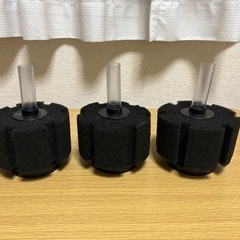(🌟決定致しました🙇‍♂️)スポンジフィルターL/M/SSサイズまとめて売りますの画像