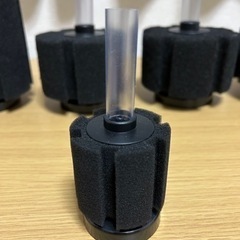 (🌟決定致しました🙇‍♂️)スポンジフィルターL/M/SSサイズまとめて売りますの画像