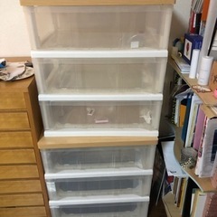 ニトリ　収納ケース　引き出し　二つまとめ