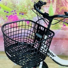 ❸5732子供乗せ電動アシスト自転車ブリヂストン20インチ良好バッテリーの画像