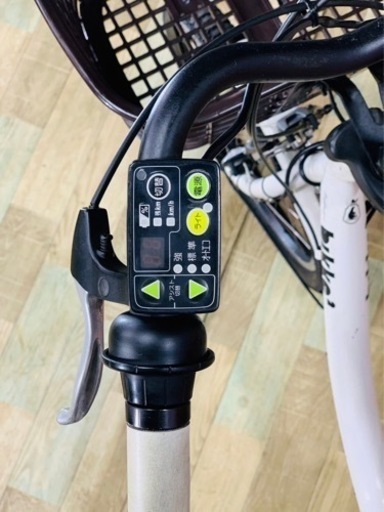 ❶5731子供乗せ電動アシスト自転車ブリヂストン20インチ良好バッテリー
