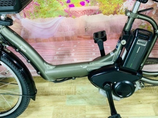❷5729子供乗せ電動アシスト自転車YAMAHA 20インチ良好バッテリー