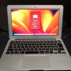 「MacBook Air 11インチ Mid 2013 MD712J/A」高性能Core i7搭載 /メモリー8GB / SSD-512GB / MacOS(Ventura-Patcher利用)とOffice2019・Bootcamp側はWin11(最新22H2)とOffice2010で選択起動可能 / Webカメラ / Bluetooth / 無線LAN