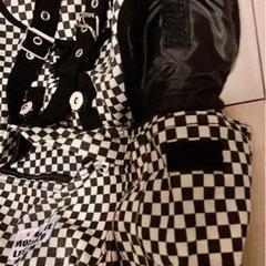 白黒リュックの画像