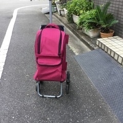 ショッピングカート　椅子付き