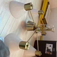 IKEA リビング照明　の画像