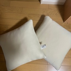 ニトリクッション　カバー付き　2個セット