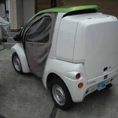 最終値下げ TOYOTA 超小型 低走行 EV COMS 電動ミニカー コムス (TAK30) ライムグリーン/ホワイトの画像