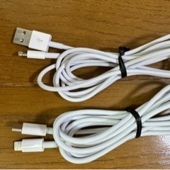 iPhone lightning ケーブル(Apple純正品)