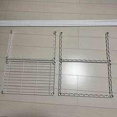 アイリスオーヤマ　カラーメタルラック　パーツ