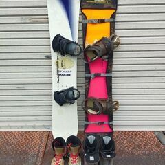 スノーボード２点セット×２