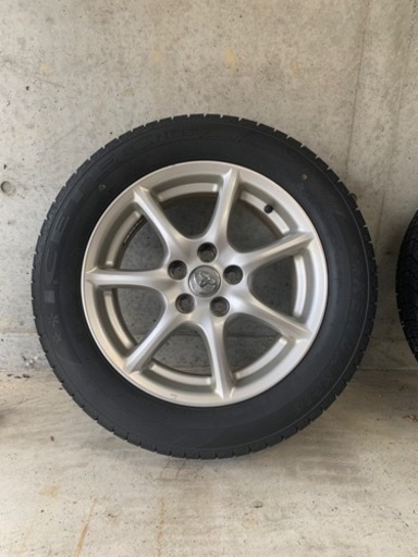 エスティマ純正ホイール スタッドレスタイヤ