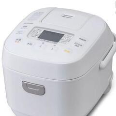 未使用品 アイリスオーヤマ ジャー炊飯器 RC-ME30-W （ホワイト）の画像