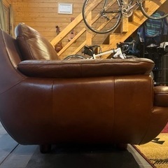 本革　ソファーの画像
