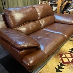 本革　ソファーの画像