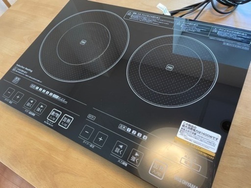 IHクッキングヒーターアイリスオーヤマ　EIH1470V-B