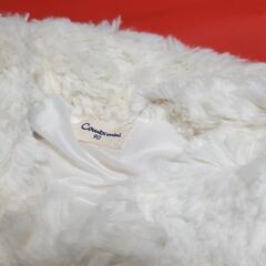 combi mini 90㌢ ミルキーボアジャケットの画像