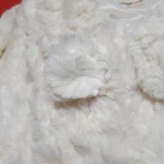 combi mini 90㌢ ミルキーボアジャケットの画像