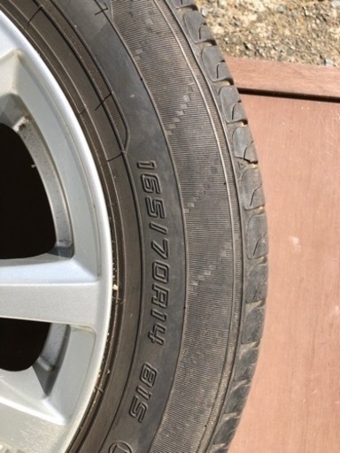 165/70r14 タイヤホイール
