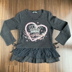 服/ファッション 長袖Tシャツ 130センチ
