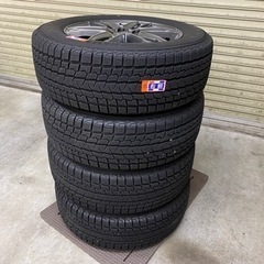 程度良好　スタッドレスタイヤ・ホイール 4本　中古です　225/...