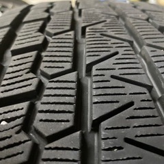 程度良好　スタッドレスタイヤ・ホイール 4本　中古です　225/65 R17 の画像