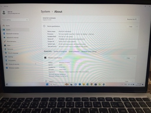 dell inspiron 15(3511)