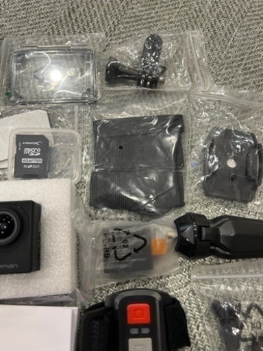 apeman A79 4K アクションカメラ 予備バッテリーあり