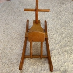 子供用 木馬 ロッキングホース レトロの画像