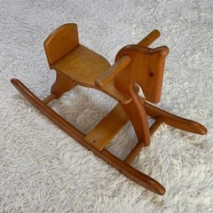 子供用 木馬 ロッキングホース レトロの画像