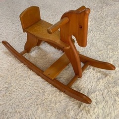 子供用 木馬 ロッキングホース レトロの画像
