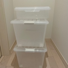 衣装ケース 3点の画像