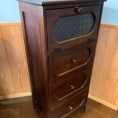 【終了御礼】アンティーク風　キャビネット