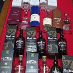 EMPTY WHISKEY BOTTLES 空ビンと空き箱です