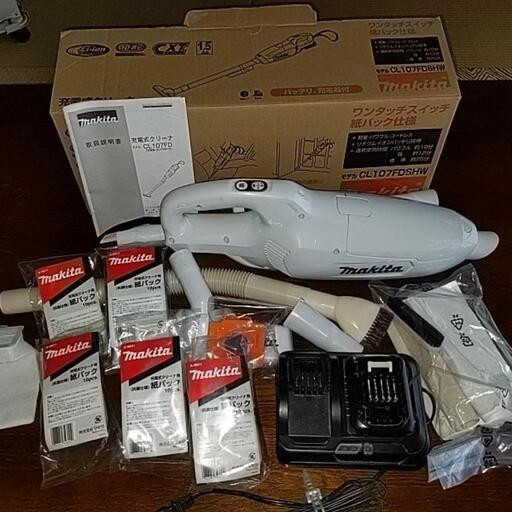 決まりました　マキタ充電式クリーナー