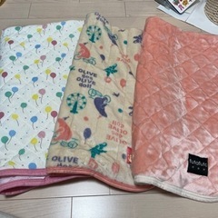 お昼寝布団 敷パット 3つ