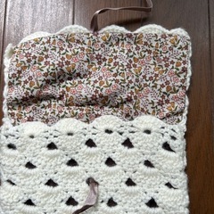 ［最終特価］手作りニットポーチの画像