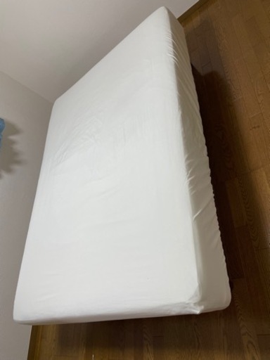 【お譲り先決まりました】無印良品　脚付マットレス　ダブルサイズ