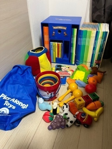 ディズニー英語システムフルセット＆オプション購入多数⭐︎ワールドファミリー英語教材⭐︎WFC限定品多数