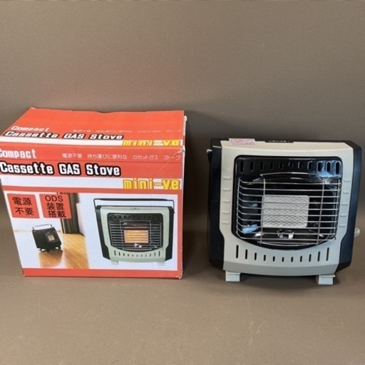 カセットガスストーブ ガスヒーター 電源不要 ストーブ ボンベ式 1.2kw 防災グッズ カセットヒーター キャンプ