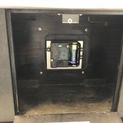▼0円あげます！【SEIKO　置時計　セコトロン　水晶時計　昭和レトロ 動作品　インテリア雑貨 和風 和室  梅柄　QZ716】（NF230618）Zi-508-13Wの画像
