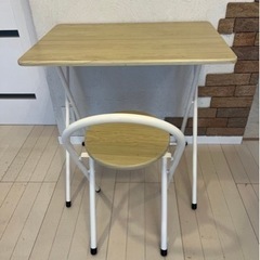 折り畳み机椅子セット　