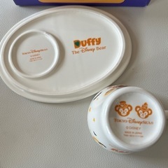 ダッフィー　シェリーメイ　ハロウィンプレートセットの画像