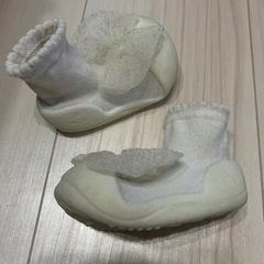 アティパス ベビーシューズ ロイヤル ホワイト Attipas Royalの画像