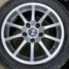 BMW 社外ホイール　※申し訳ございません。現在身分証申請中で返信が返せません。暫しお待ちください。の画像