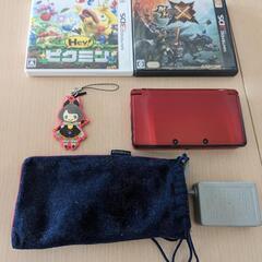 【受け渡し決定】ニンテンドー3DS+ソフト×2