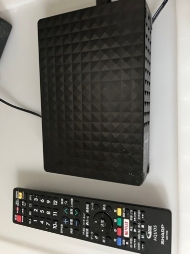 テレビ SHARP 45インチ＋HDD付き