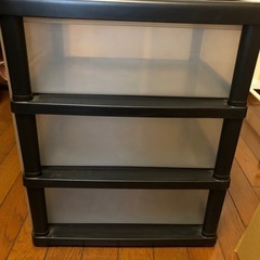 プラスチック引き出し収納(小)の画像